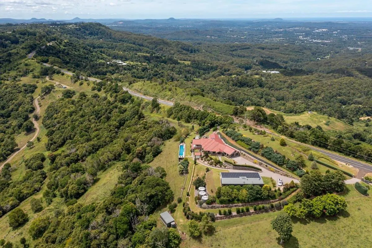 New Tranquil Hinterland Retreat Stunning Views Villa Balmoral Ridge Australia